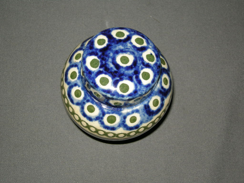 Bunzlau gemberpotje / potje voor theeblaadjes