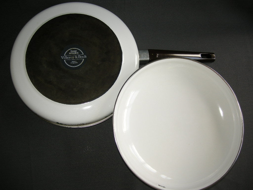 Villeroy & Boch Botanica pan; hapjespan / braadpan O25,5 cm. knop deksel beschadigd
