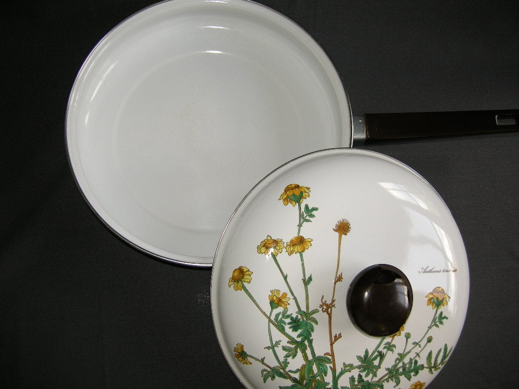 Villeroy & Boch Botanica pan; hapjespan / braadpan O25,5 cm. knop deksel beschadigd
