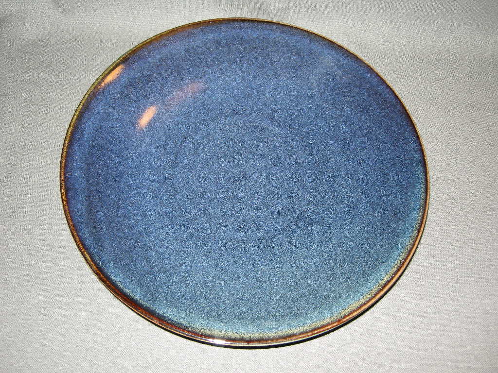 Jars Ceramistes Tourron Indigo presenteerschaal O32,5 cm.