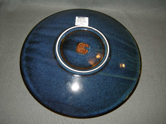 Jars Ceramistes Tourron Indigo presenteerschaal O32,5 cm.