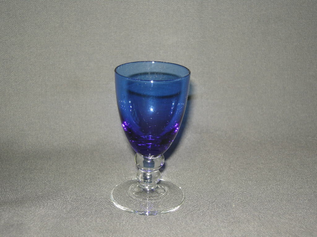 Kristalunie Maastricht carnavalsglas K5 blauw