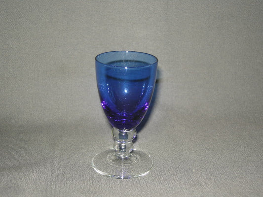 Kristalunie Maastricht carnavalsglas K5 blauw