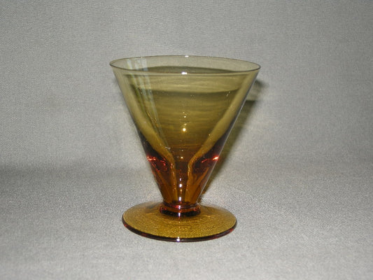 Kristalunie Maastricht carnavalsglas K6 cognac
