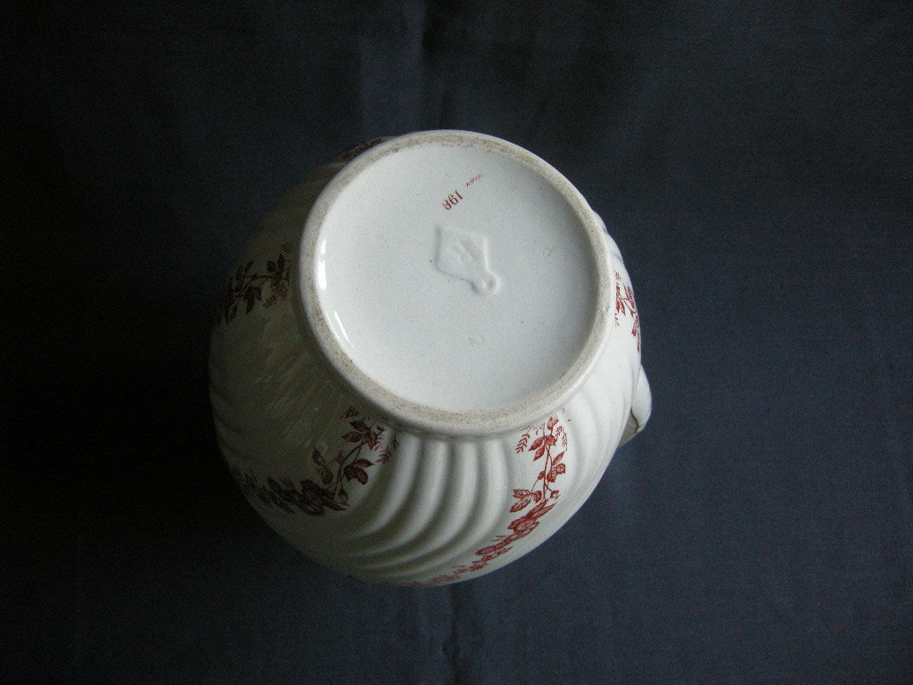 Petrus Regout decor 198 lampetstel