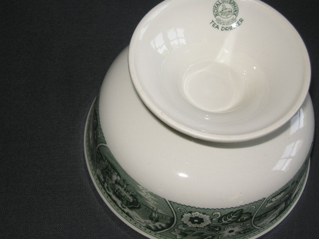 Royal Sphinx Teadrinker groen kastkom