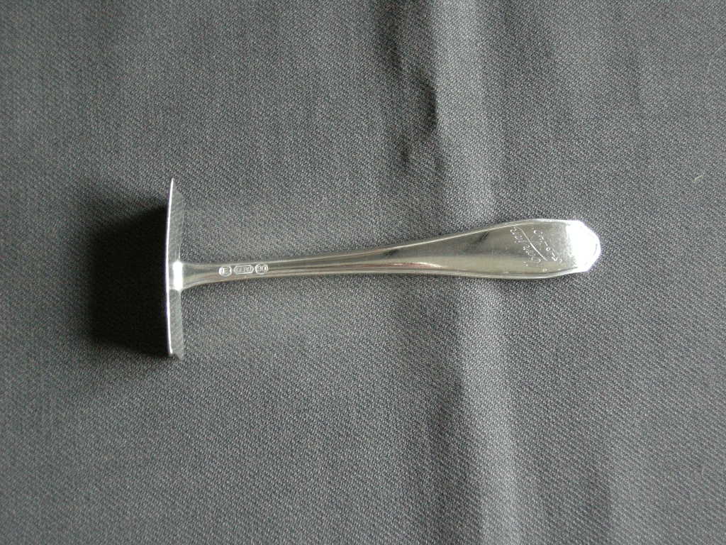 Gero verzilverd model 456 kinderschuivertje 10 cm.