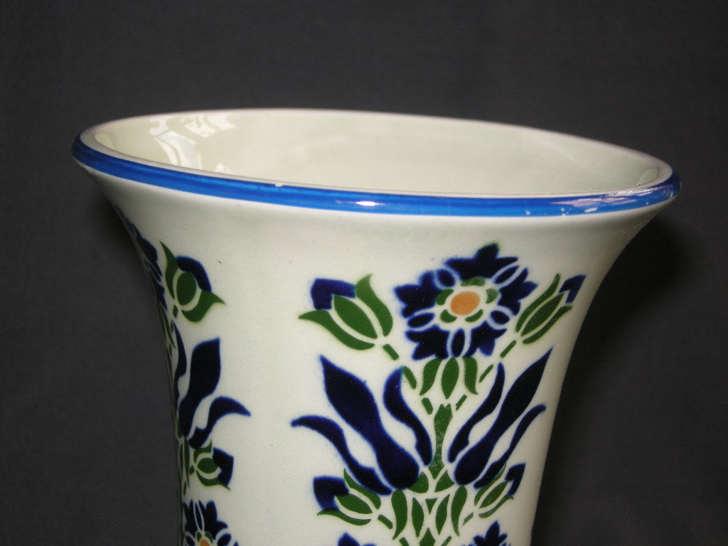 Societe Ceramique vazen en bloempotten 004. vaas hoogte 18,5 cm.