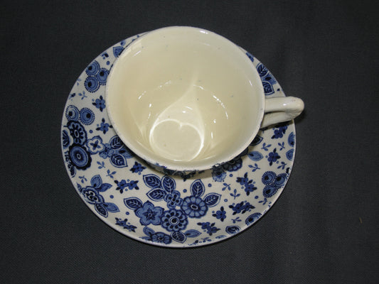 Societe Ceramique Beatrix koffiekop & schotel bloemkooloor