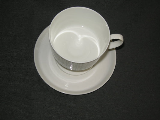 Rosenthal Composition Secunda Grau koffiekop & schotel