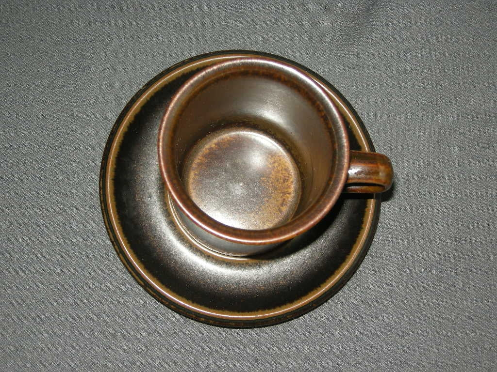 Arabia Ruska koffiekop & schotel