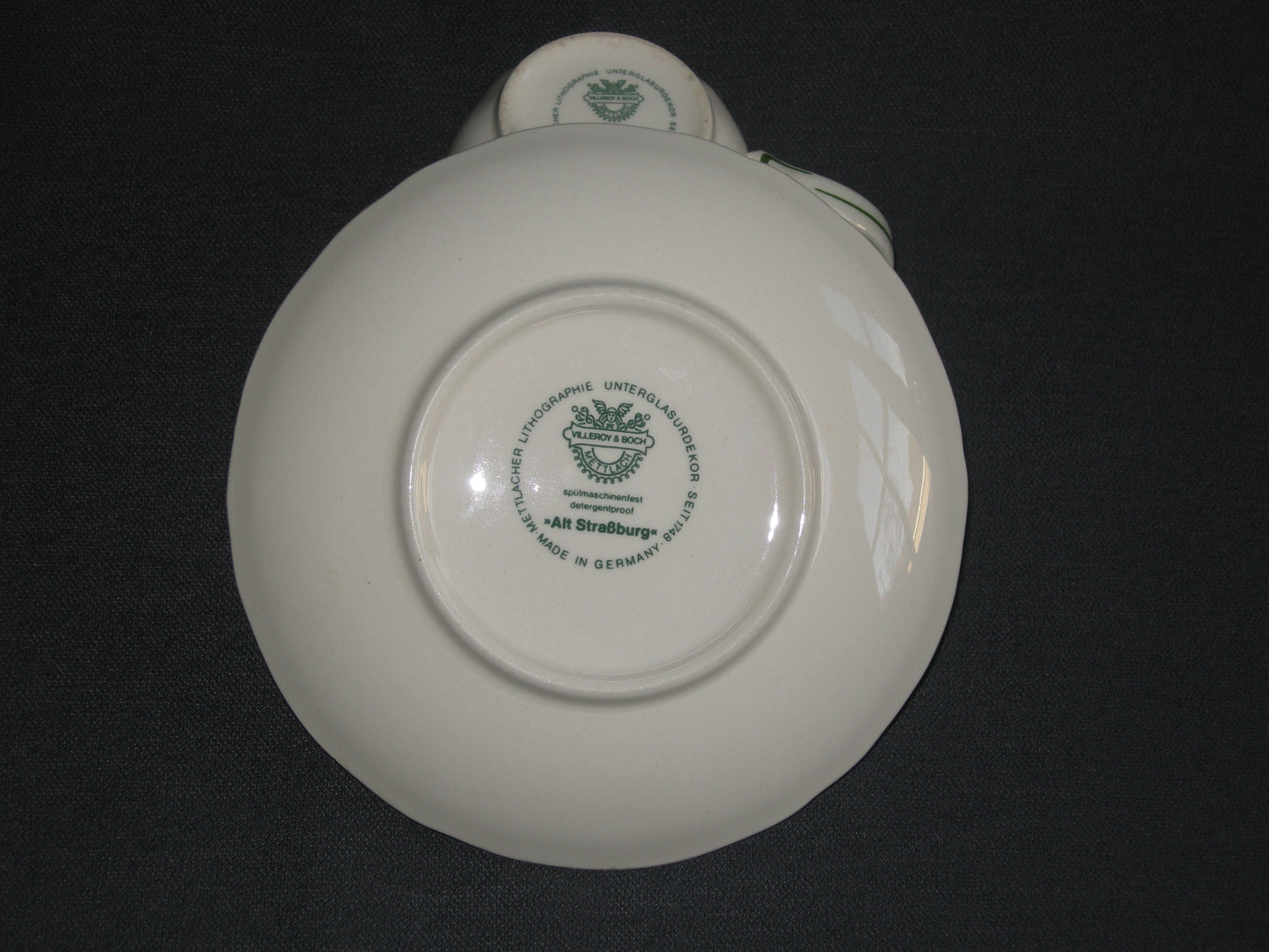 Villeroy & Boch Alt Strassburg nieuw stempel koffiekop & schotel dichte tulp