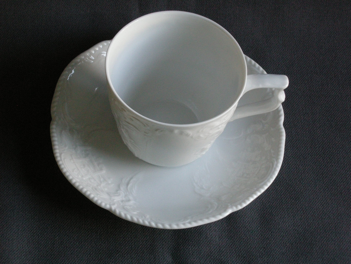 Rosenthal Sanssouci WeiS koffiekop & schotel groot