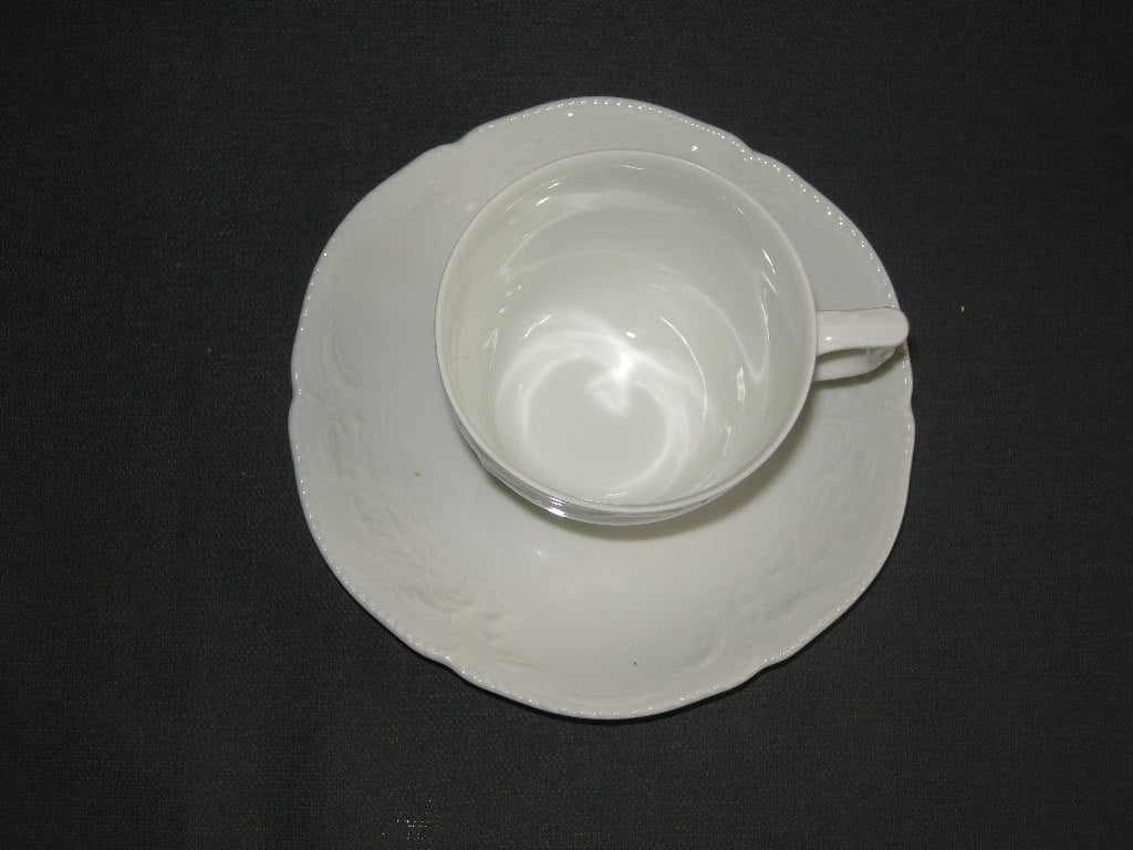 Rosenthal Sanssouci WeiS koffiekop & schotel klein