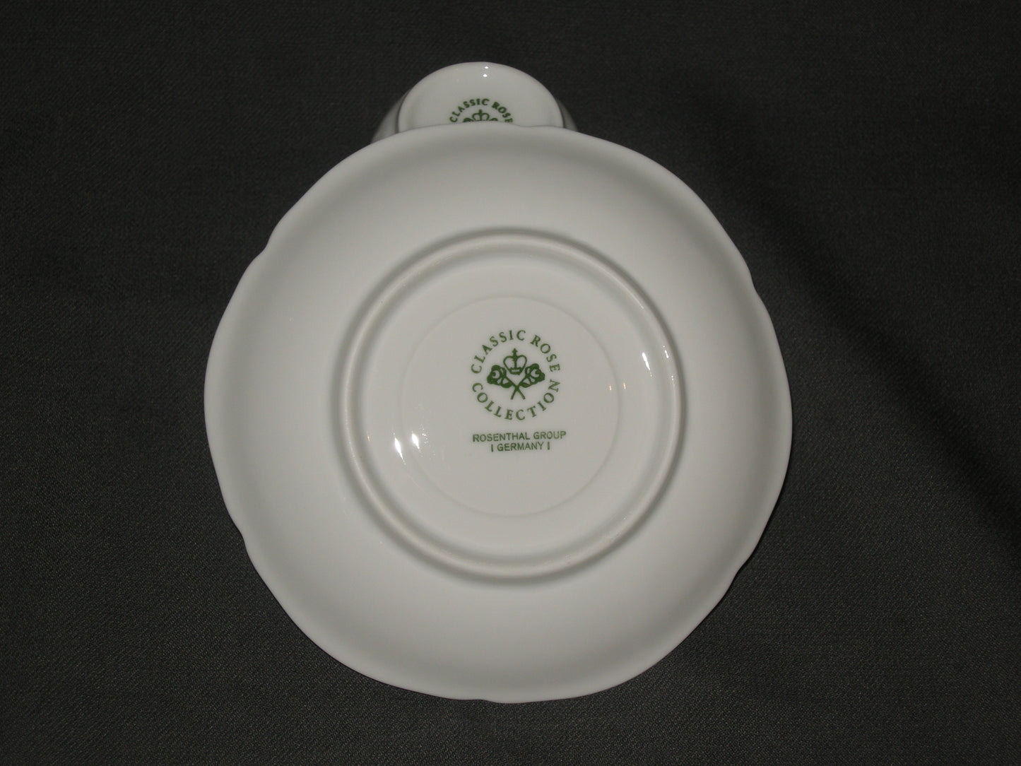 Rosenthal Sanssouci spierwit rose pioenroos koffiekop & schotel