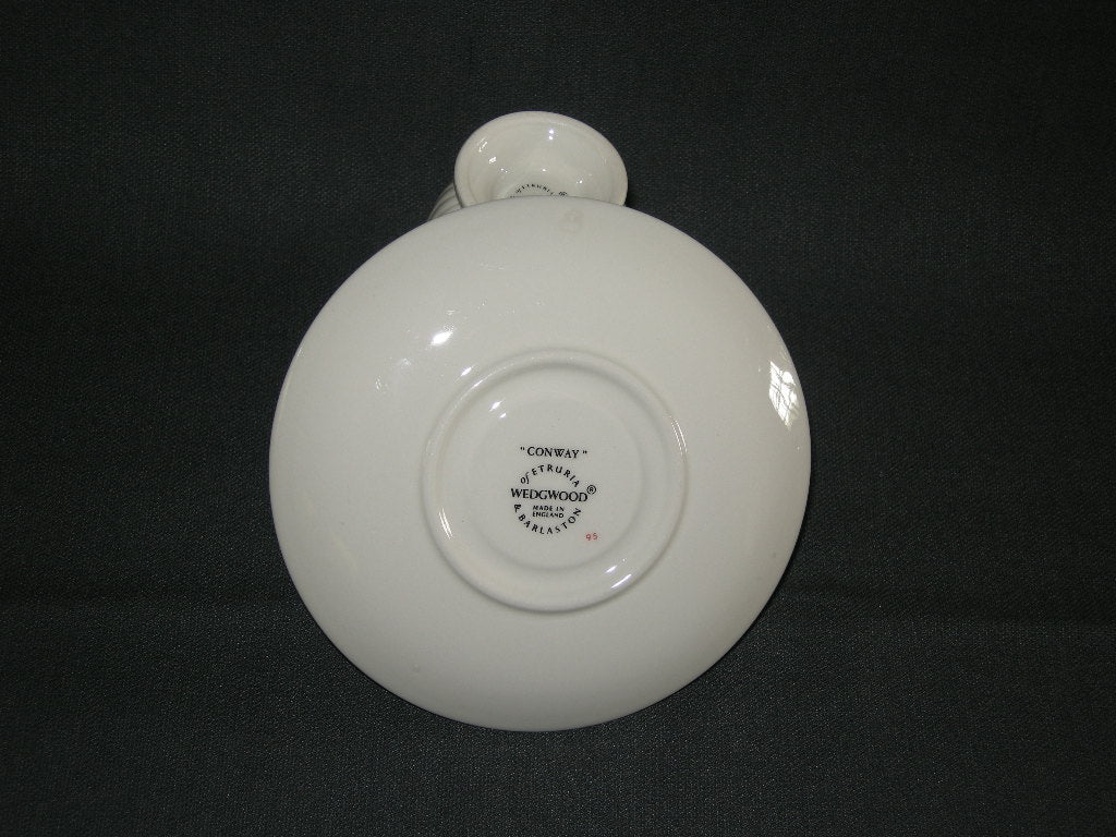 Wedgwood Conway koffiekop & schotel hoog