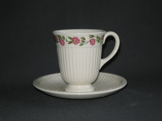 Wedgwood Rosalind koffiekop & schotel