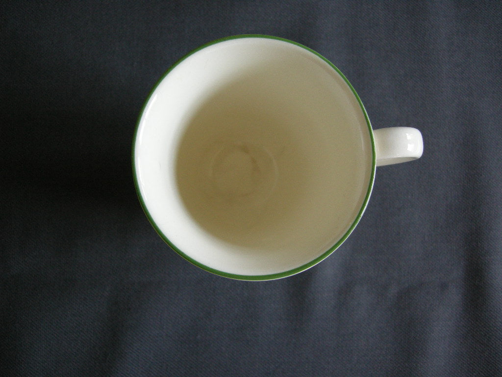 Wedgwood Christmas Time koffiekop & schotel met craquelé
