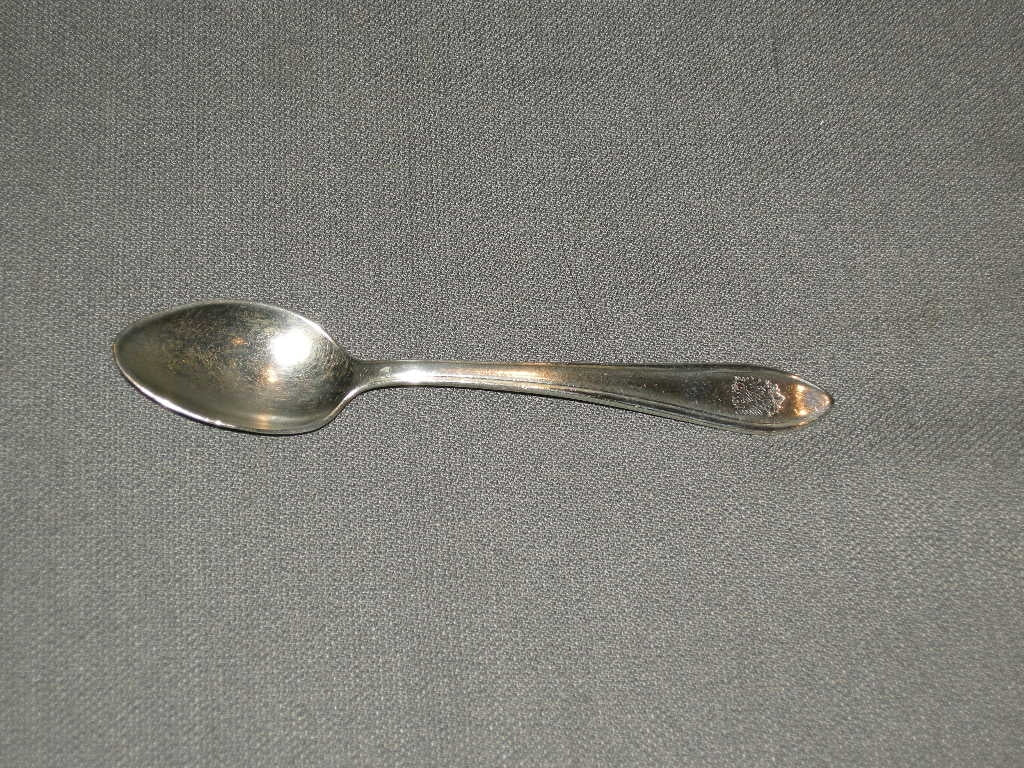 Gero verzilverd model 618 puntfilet koffielepeltje 11,5 cm.