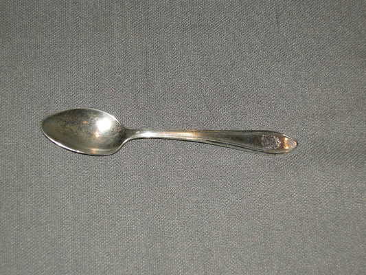 Gero verzilverd model 618 puntfilet koffielepeltje 11,5 cm.