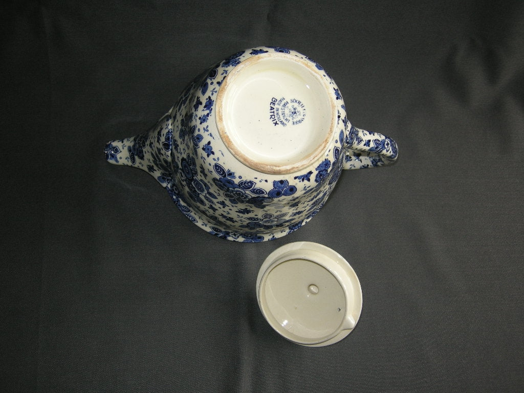 Societe Ceramique Beatrix koffiepot met craquelé