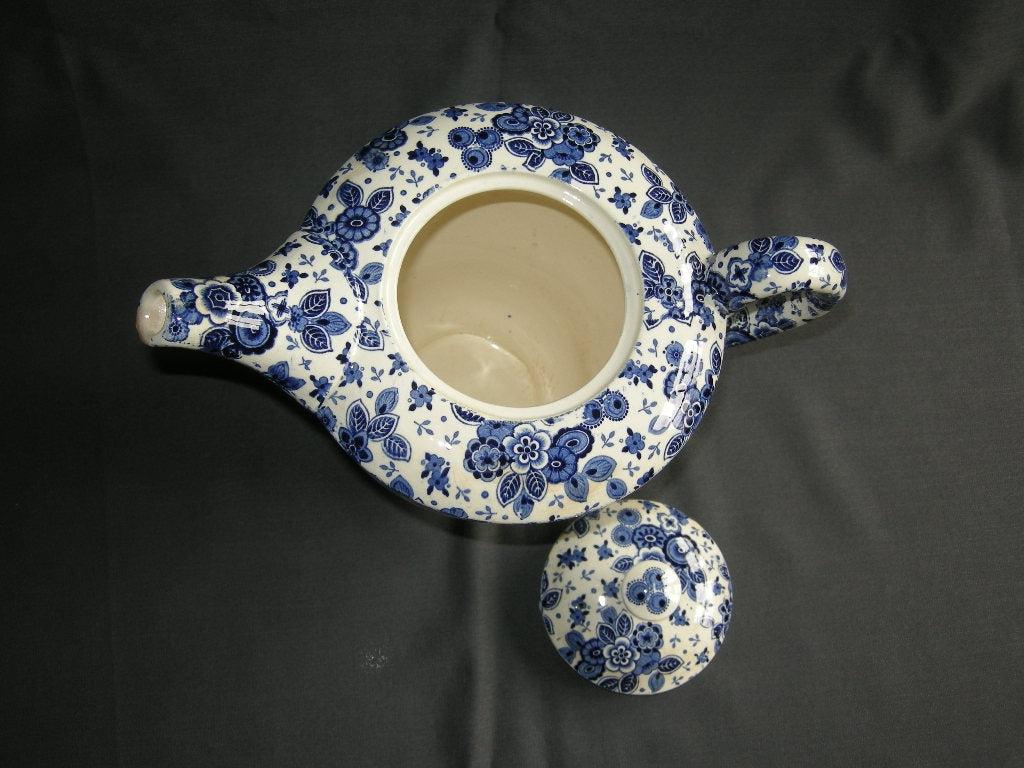 Societe Ceramique Beatrix koffiepot met craquelé
