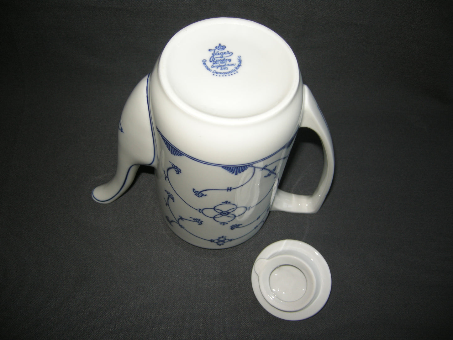 Jäger Blau Saks koffiepot recht model