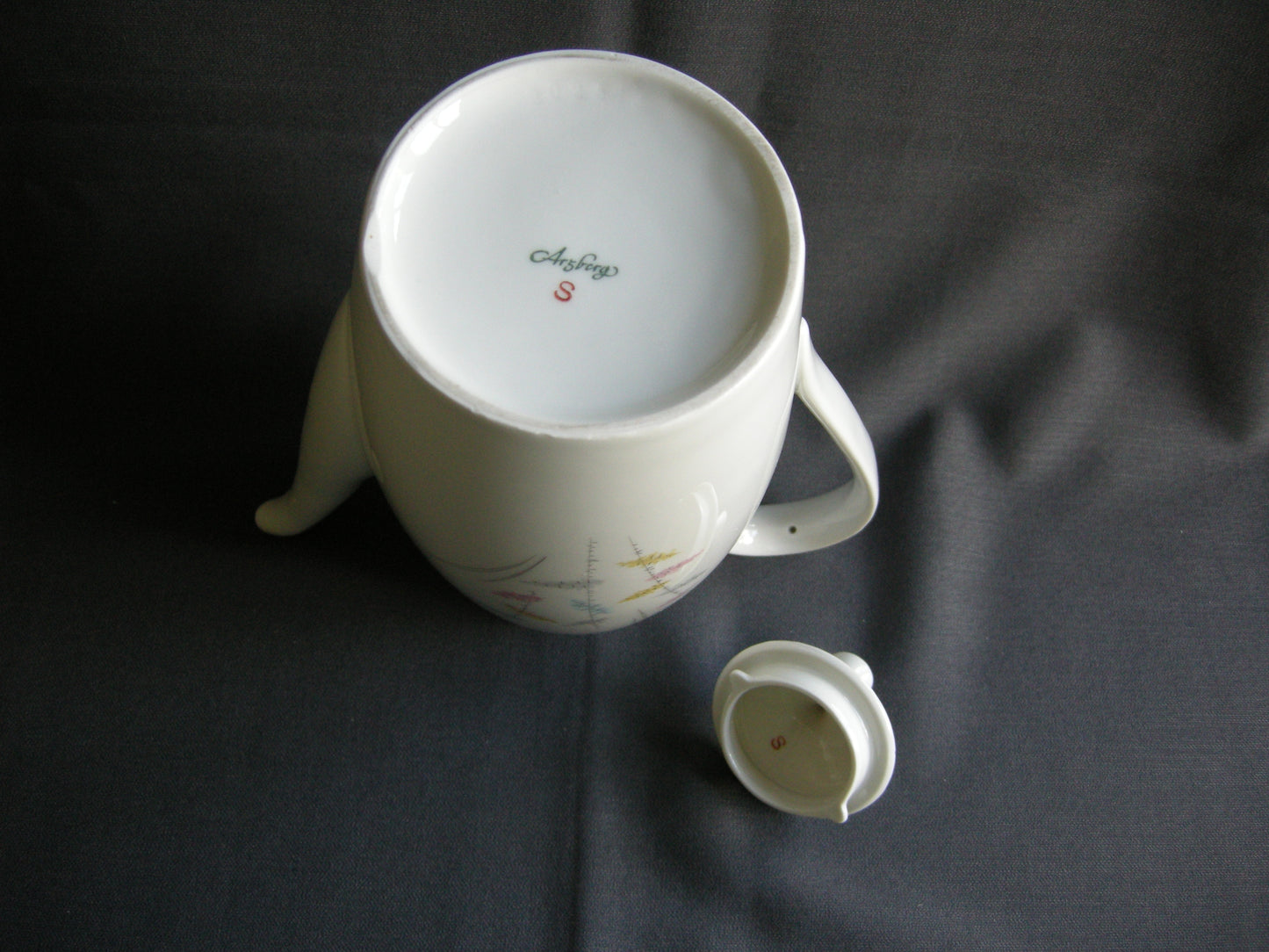 Arzberg 2025 decor pastel / grijs koffiepot