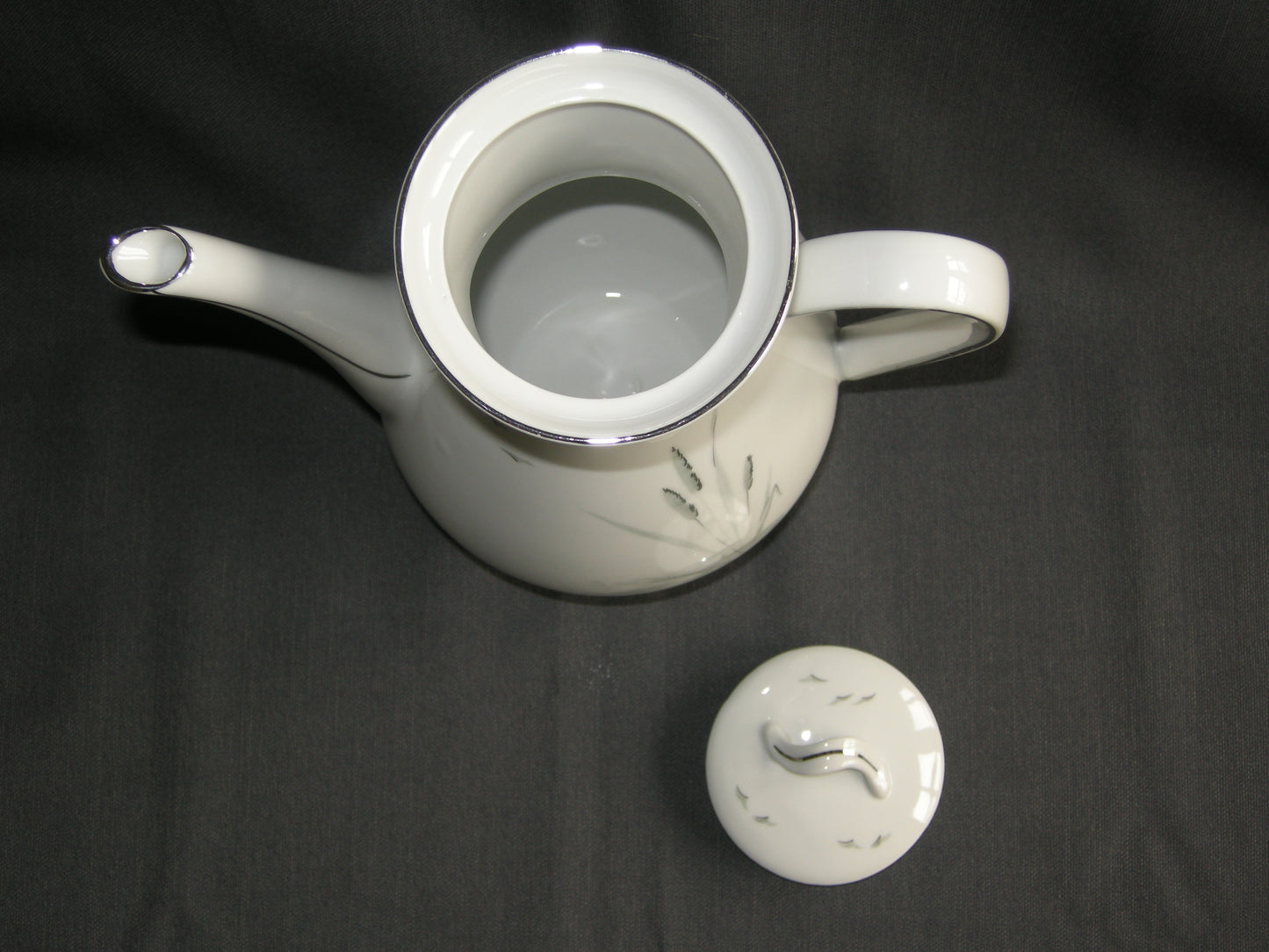 Winterling Marktleuthen spierwit - grijs decor koffie- / theepot