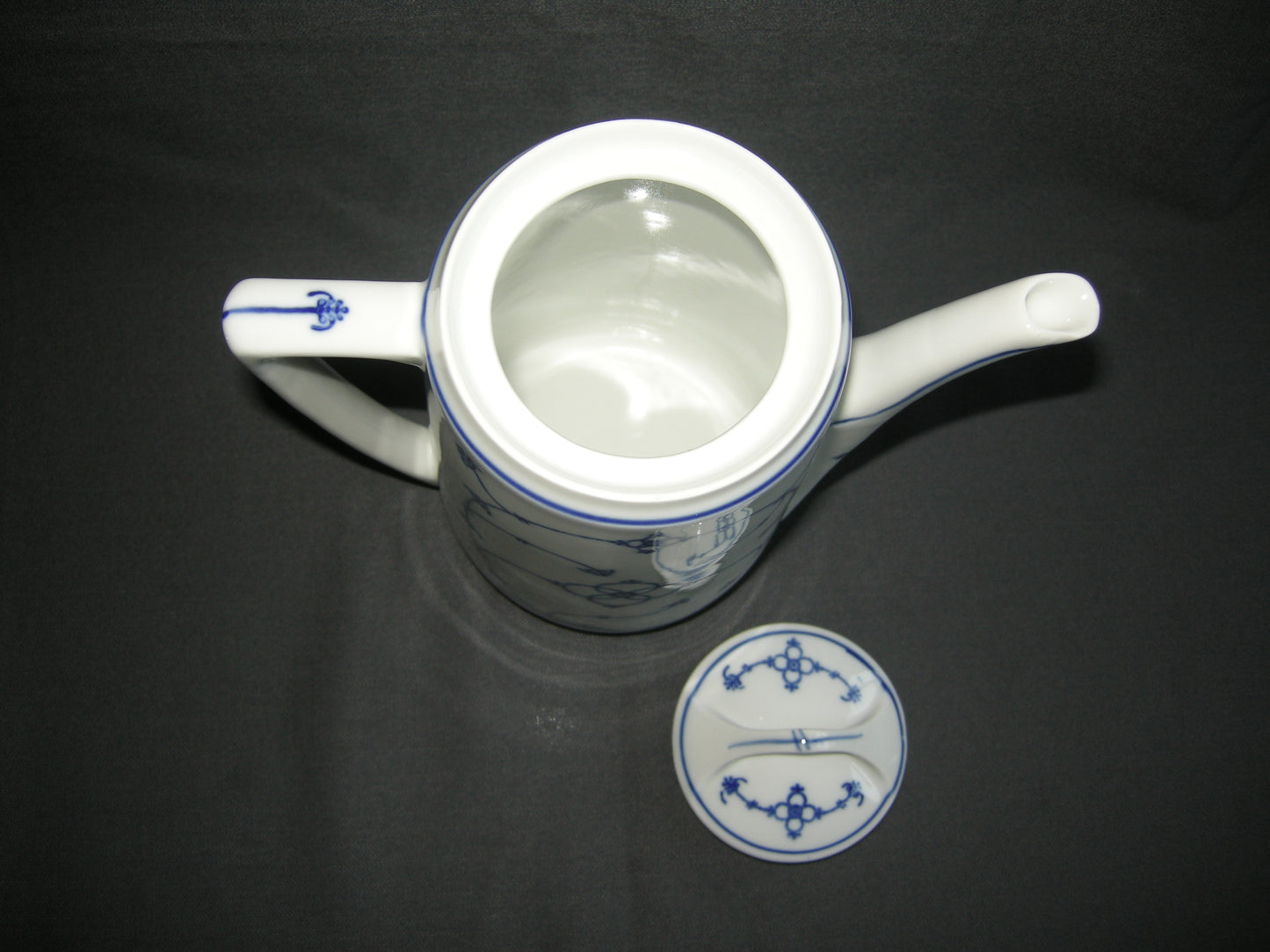 Jäger Blau Saks koffiepot schuin model