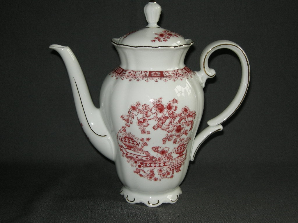 Seltmann & Weiden Theresia rood koffiepot