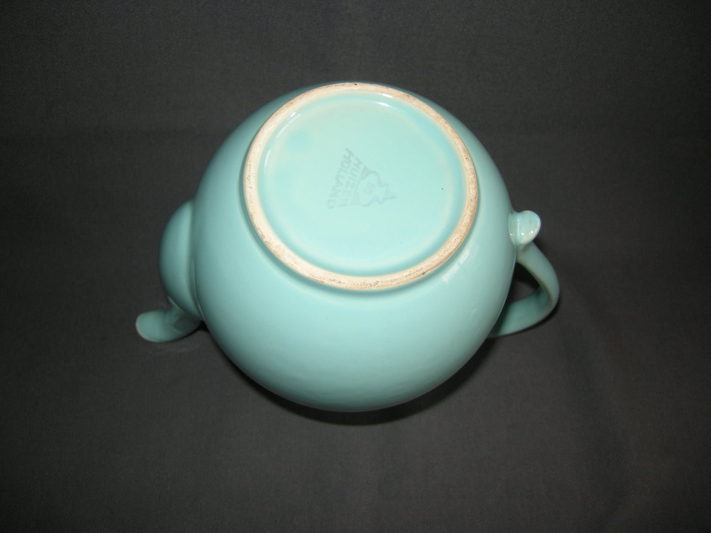 Huizen pastel aqua koffiepot zonder deksel