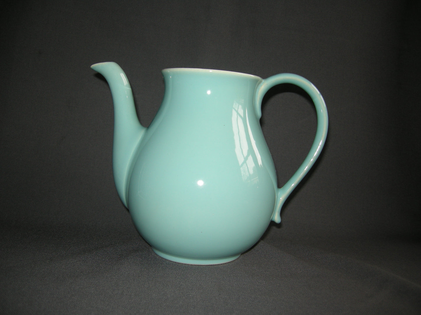 Huizen pastel aqua koffiepot zonder deksel