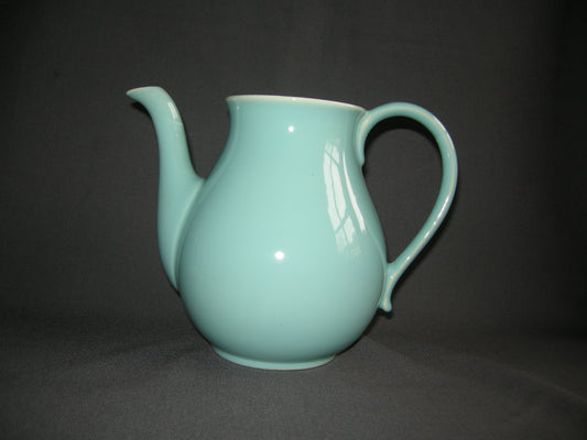 Huizen pastel aqua koffiepot zonder deksel