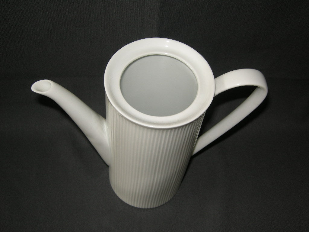 Royal Porcelain Cannelee wit koffiepot ZONDER deksel