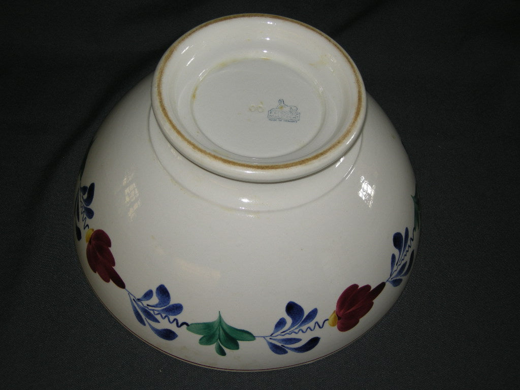 Petrus Regout Boerenbont kom O25 cm.