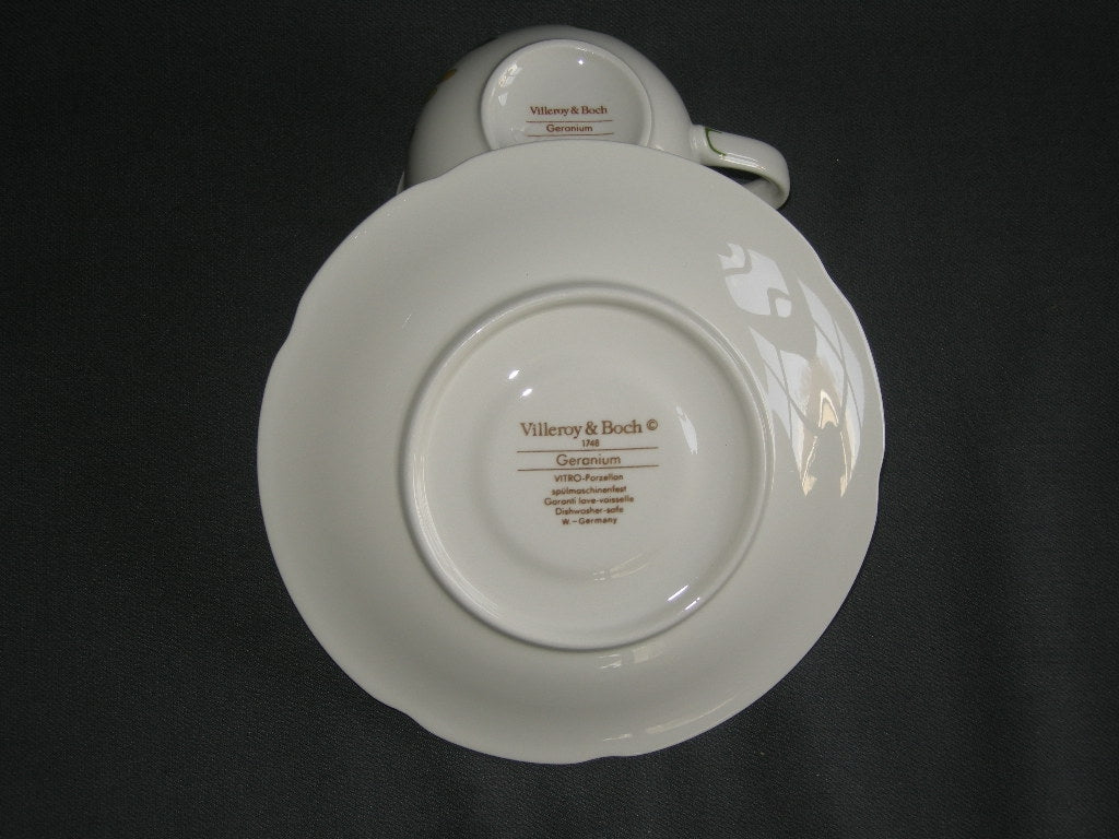 Villeroy & Boch Geranium kop & schotel