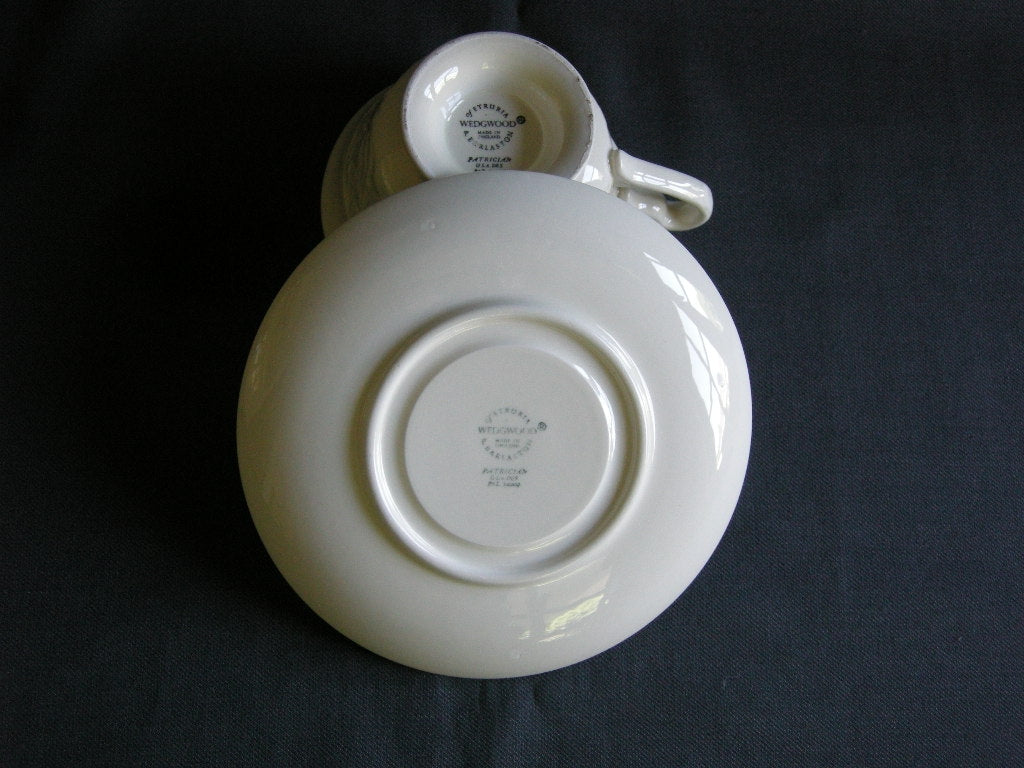 Wedgwood Patrician kop & schotel O10 cm.