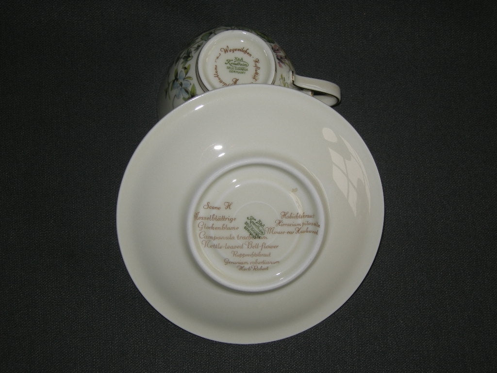 Krautheim Wiesengrund & Bergeshoh'n kop & schotel O8 décor H