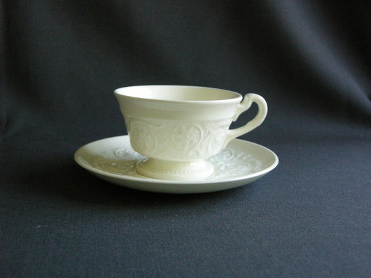 Wedgwood Patrician kop & schotel O9 cm.