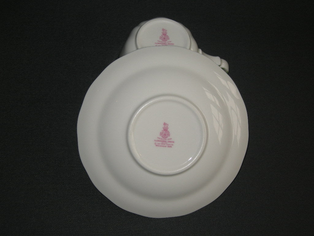 Royal Doulton Floradora green kop & schotel