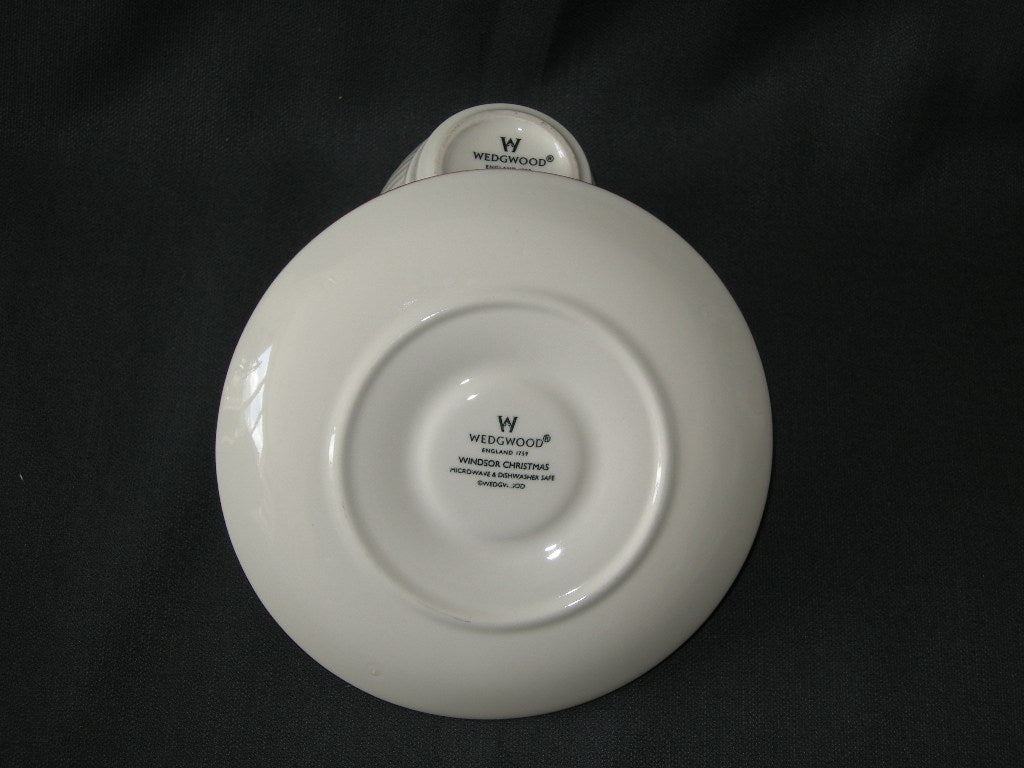 Wedgwood Windsor Christmas kop & schotel met beschadiging