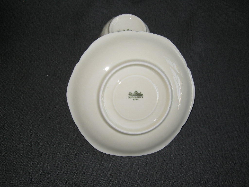 Rosenthal Sanssouci roomwit met rozenknop kop & schotel