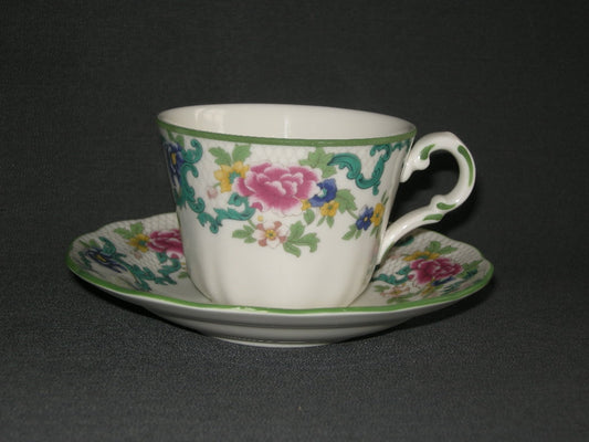 Royal Doulton Floradora green kop & schotel