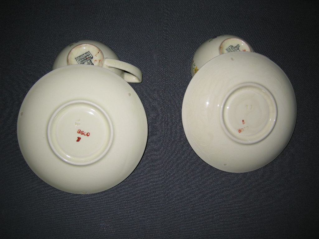 Petrus Regout bloem 012 kop & schotels