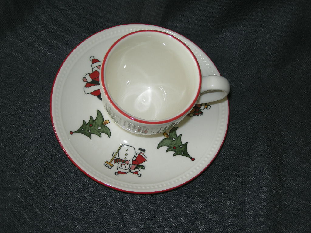 Wedgwood Windsor Christmas kop & schotel