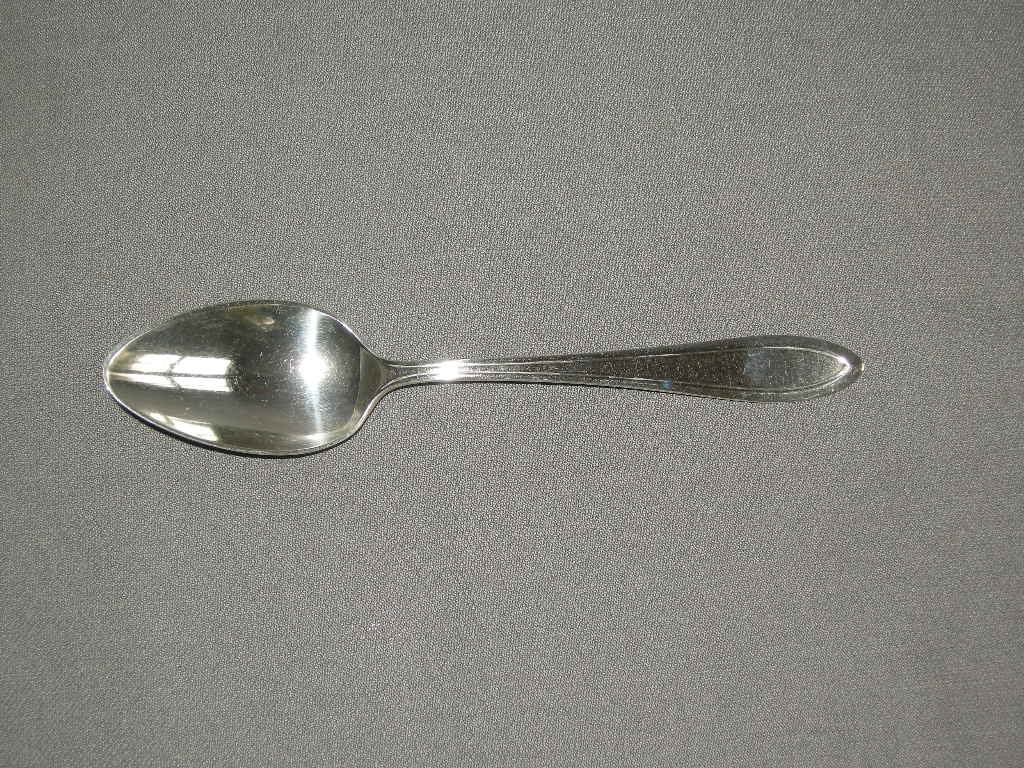 Keltum verzilverd P2 Enkel puntfilet lepel 17,5 cm.