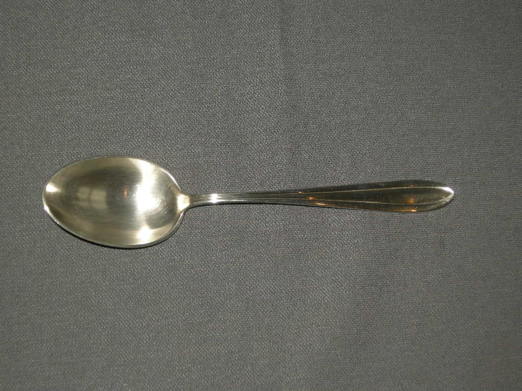 Keltum verzilverd P3 Chantal lepel 17,5 cm.