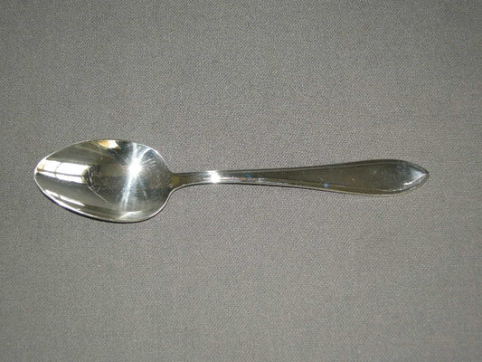 Nieuwpoort verzilverd puntfilet lepel 18,5 cm.