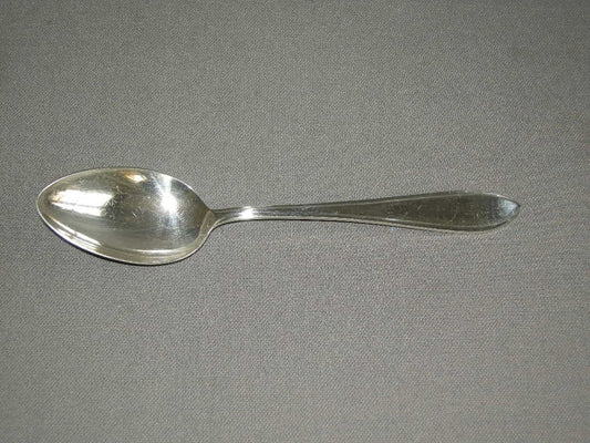 Nieuwpoort verzilverd puntfilet lepel 20,5 cm.